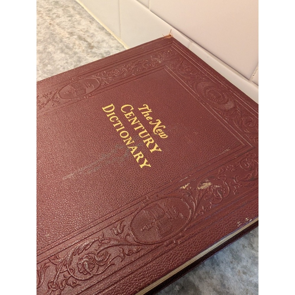 The New Century Dictionary Volume‎ One 1953, Vintage Dictionary A-Pocket Veto